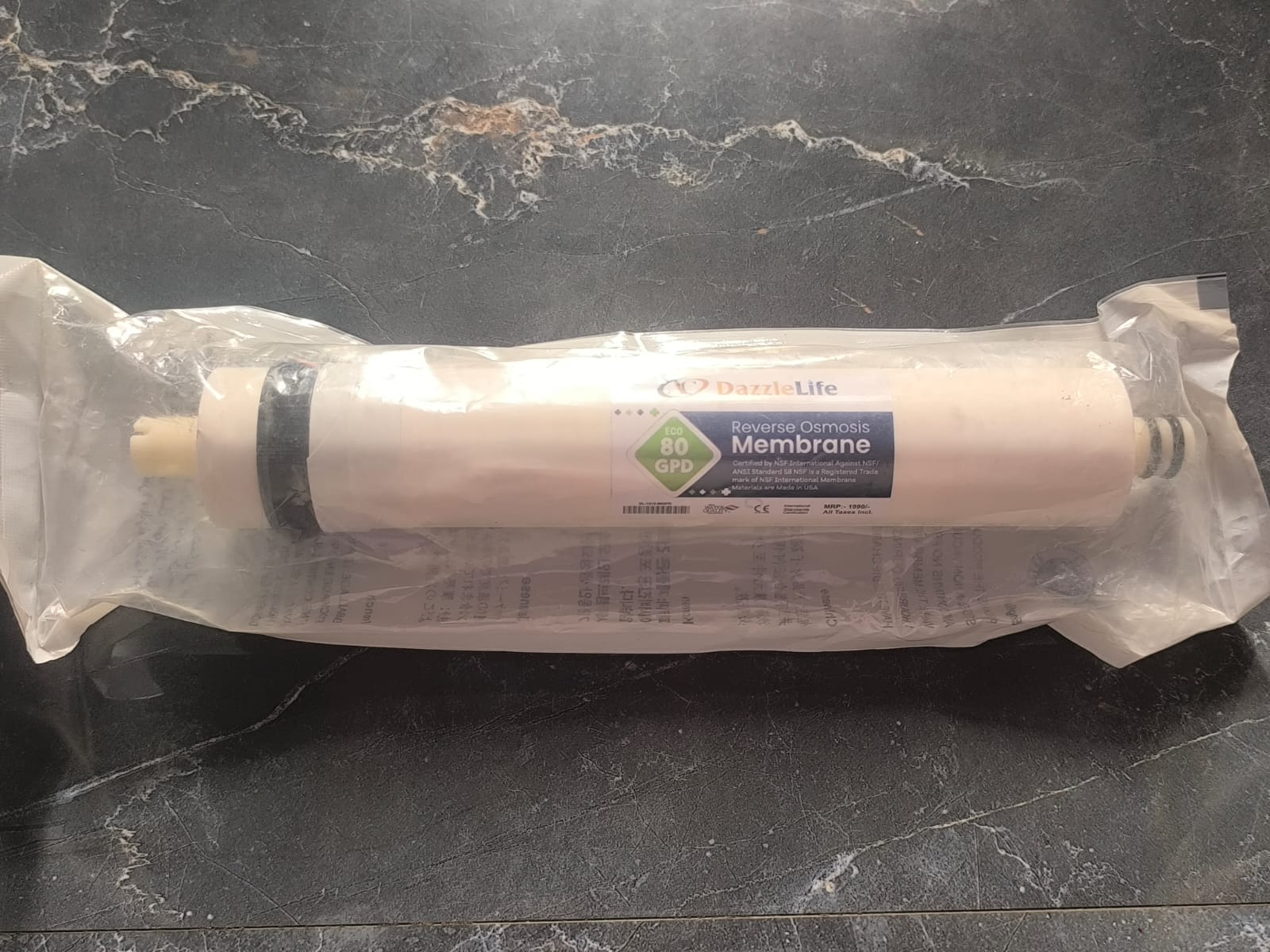 packed 80 gpd membrane for 1500 tds water photo