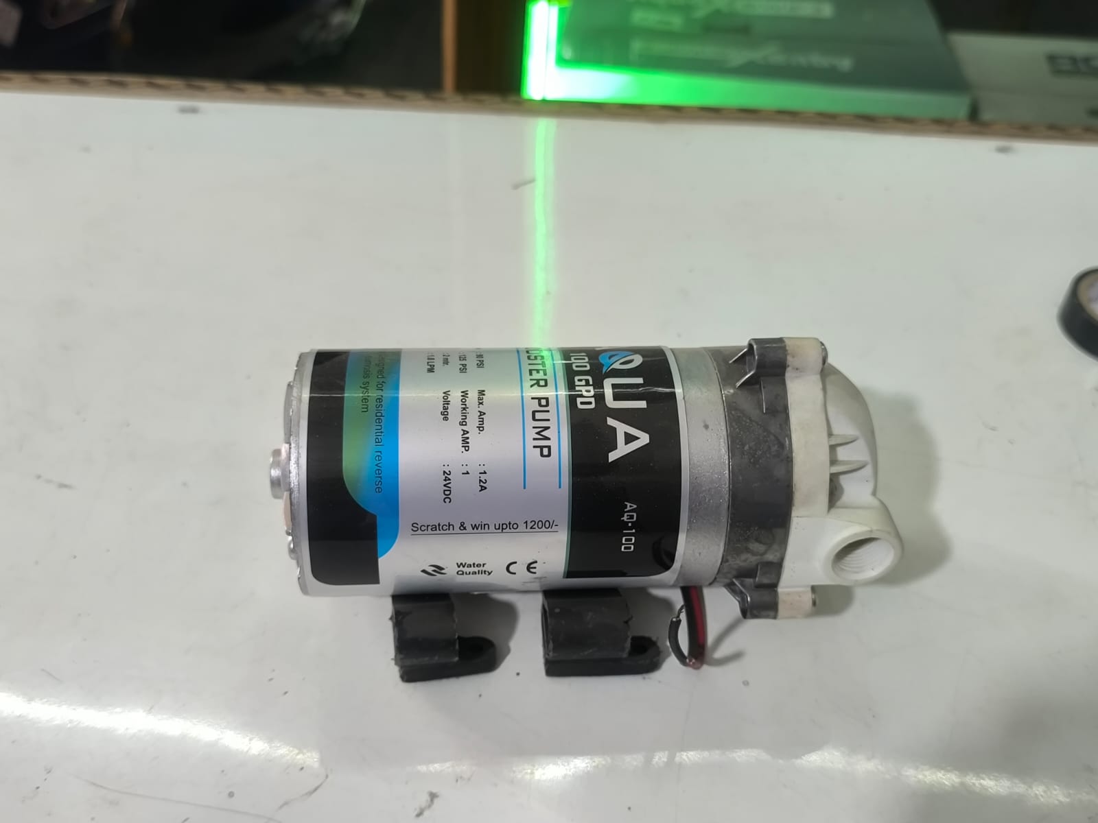 aqua motor pump of r.o water purifier